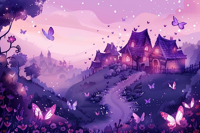 Colorful pattern for color picking